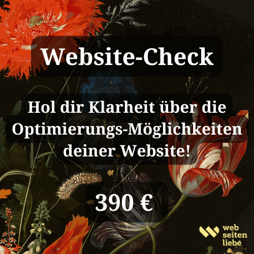 Website-Check und -Optimierung | Webseitenliebe